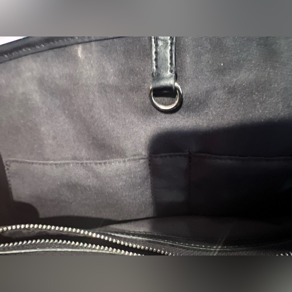 Large Black Coach Handbag - Picture 5 of 11